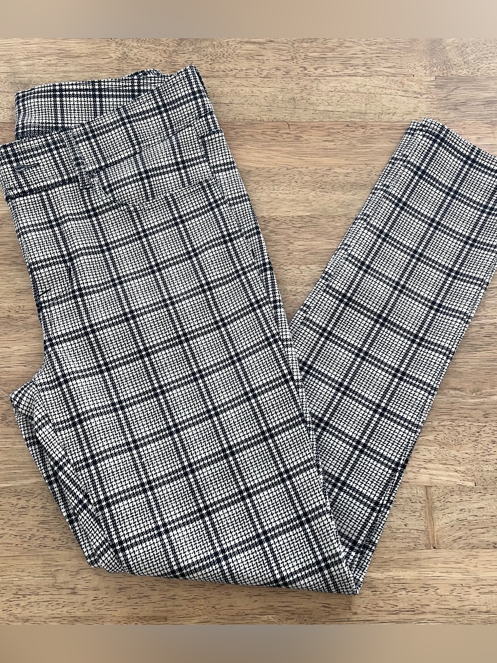 Seven7 Plaid Skinny Pants